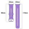 Pasek Bizon Strap Watch Silicone Pro SR do Huawei Watch Fit 4 / 4 Pro / 3, fioletowy