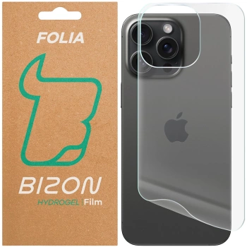 Folia hydrożelowa na tył Bizon Glass Hydrogel do iPhone 15 Pro Max, 1 sztuka