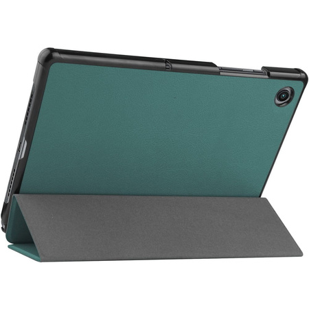 Etui Bizon Case Tab Croc do Galaxy Tab A8 2021, ciemnozielone