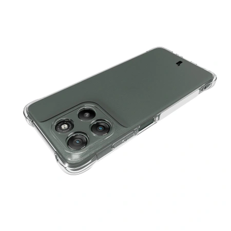 Elastyczne etui + 2x folia na ekran Bizon Case Clear Pack do Motorola Moto G57 Power / G67 Power