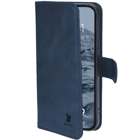 Etui z klapką Bizon Case Pocket do Google Pixel 9 / 9 Pro, granatowe