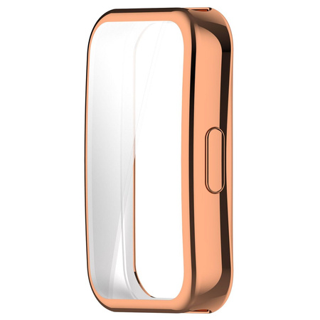 Etui Bizon Case Watch Felipe do Huawei Band 9 / Band 8, różowozłote