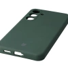 Silikonowe etui Bizon Soft Case do Galaxy S25 FE, ciemnozielone