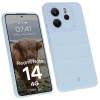 Pancerne etui Bizon Case Tur do Xiaomi Redmi Note 14 4G, jasnoniebieskie