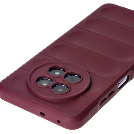 Pancerne etui Bizon Case Tur do Realme 12 / 12x, burgundowe