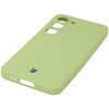 Etui Bizon Case Silicone Sq do Galaxy S23, jasnozielone