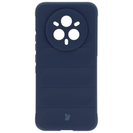 Pancerne etui Bizon Case Tur do Realme 14 Pro Plus 5G, granatowe