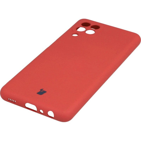 Etui Bizon Case Silicone do Galaxy A22 4G / M22, ciemny róż