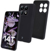 Silikonowe etui Bizon Soft Case do Xiaomi 14T Pro, czarne