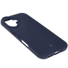 Silikonowe etui Bizon Soft Case do iPhone 16, ciemnoniebieskie