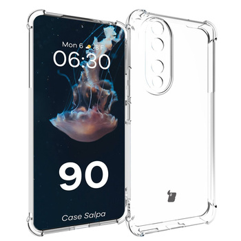 Elastyczne etui Bizon Case Salpa do Honor 90, przezroczyste