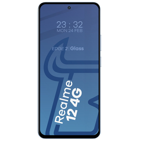 Szkło hartowane Bizon Glass Edge 2 do Realme 12 4G, czarna ramka