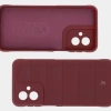 Pancerne etui Bizon Case Tur do Motorola Moto G55 5G, burgundowe