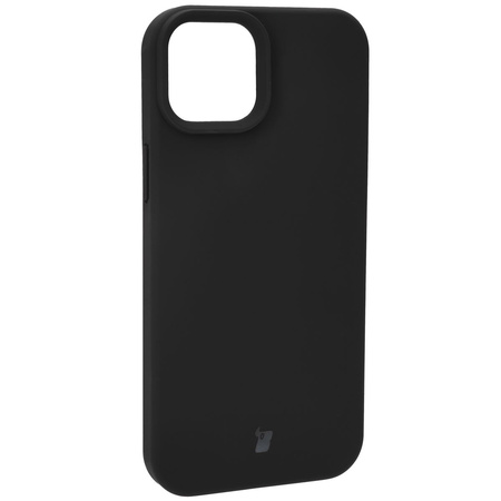 Silikonowe etui Bizon Soft Case do iPhone 15 Plus, czarne