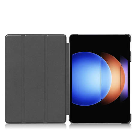 Etui Bizon Case Tab Croc do Xiaomi Pad 6S Pro, czarne