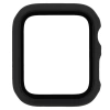 Etui ze szkłem do zegarka Bizon Case+Glass Watch do Apple Watch SE 3 / SE 2 / SE / 6 / 5 / 4 (44 mm), matowe czarne
