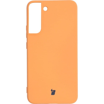 Etui Bizon Case Silicone do Galaxy S22 Plus, pomarańczowe