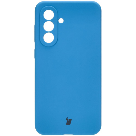 Silikonowe etui Bizon Soft Case do Galaxy A36 5G, niebieskie
