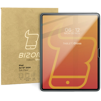 Szkło hartowane Bizon Glass Tab Clear do iPad Air 13" 2024