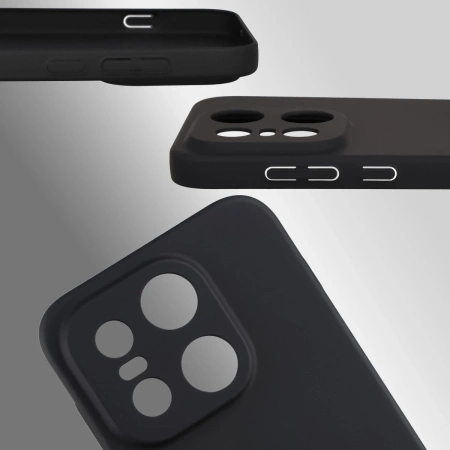 Etui Bizon Case Łupka do OnePlus 15, czarne