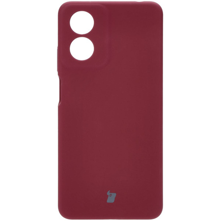 Silikonowe etui Bizon Soft Case do Motorola Moto G04, ciemnofioletowe