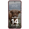 Pancerne etui Bizon Case Tur do Realme 14 Pro 5G, burgundowe