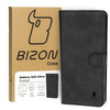 Etui z klapką Bizon Case Pocket do Galaxy S24 Ultra, czarne