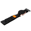 Sportowy pasek do zegarka Bizon Strap Watch Adventure do Galaxy Watch 20mm, czarny