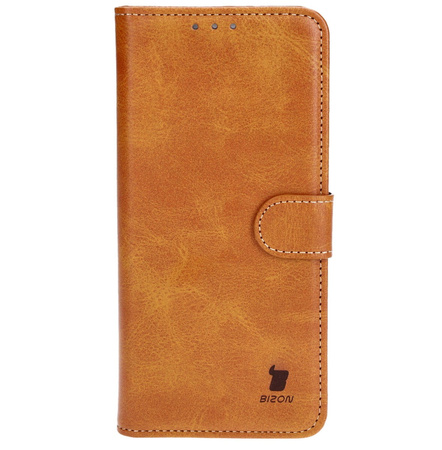 Etui z klapką Bizon Case Pocket do Xiaomi 13T Pro / 13T, brązowe