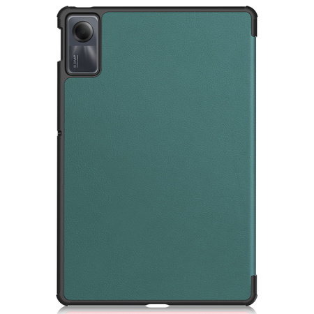 Etui Bizon Case Tab Croc do Xiaomi Redmi Pad SE, ciemnozielone