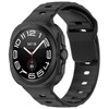 Silikonowy pasek Bizon Strap Watch Silicone G do Galaxy Watch Ultra 2 / 1, czarny