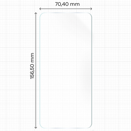 Folia hydrożelowa na ekran Bizon Glass Hydrogel Front do Motorola Moto G85 5G, 2 sztuki