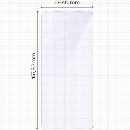 Elastyczne szkło hybrydowe Bizon Glass Mule do Infinix Hot 50 Pro+