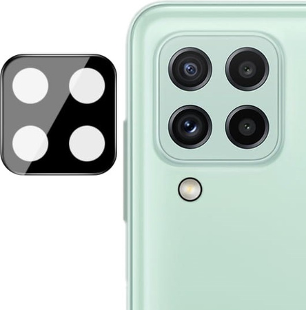 Szkło na aparat Bizon Glass Silk Lens dla Galaxy A42 5G, 2 sztuki