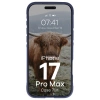 Pancerne etui Bizon Case Tur do iPhone 17 Pro Max, granatowe