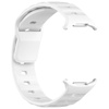 Silikonowy pasek Bizon Strap Watch Silicone G do Galaxy Watch Ultra 2 / 1, biały