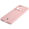 Etui Bizon Case Silicone Sq do Xiaomi Poco X6 / Xiaomi Redmi Note 13 Pro 5G, jasnoróżowe