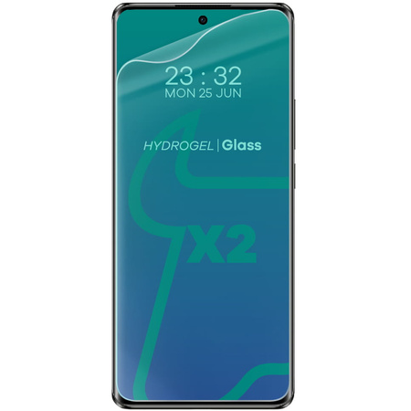 Folia hydrożelowa na ekran Bizon Glass Hydrogel Front Duo do Oppo Reno10/10 Pro 5G, 2 sztuki