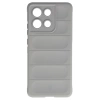 Pancerne etui Bizon Case Tur do Motorola Moto G86 Power 5G, jasnoszare
