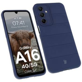 Pancerne etui Bizon Case Tur do Galaxy A16 4G/5G, granatowe