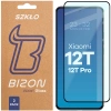Szkło hartowane Bizon Glass Edge Duo do Xiaomi 12T / 12T Pro, czarna ramka, 2 sztuki