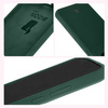 Silikonowe etui Bizon Soft Case do Galaxy S24, ciemnozielone