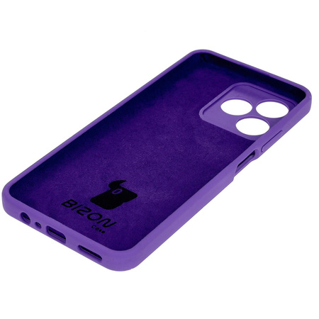 Silikonowe etui Bizon Soft Case do Realme Note 50 / Realme C53 / C51, fioletowe