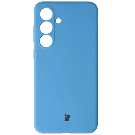 Silikonowe etui Bizon Soft Case do Galaxy S25 FE, niebieskie