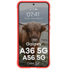 Pancerne etui Bizon Case Tur do Galaxy A36 5G / Galaxy A56 5G, czerwone