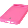 Silikonowe etui Bizon Soft Case do Google Pixel 9 Pro, neonowo-różowe