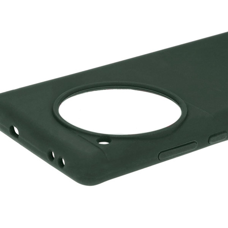 Silikonowe etui Bizon Soft Case do OnePlus 12, ciemnozielone