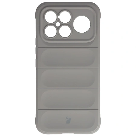 Pancerne etui Bizon Case Tur do Xiaomi POCO F8 Ultra, jasnoszare