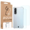 Elastyczne etui + 2x szkło hartowane Bizon Case Clear Pack do OnePlus Nord 5