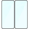 Szkło hartowane Bizon Glass Edge Duo do Nothing Phone (3a) / (3a) Pro / CMF Phone 2 Pro, czarna ramka, 2 sztuki